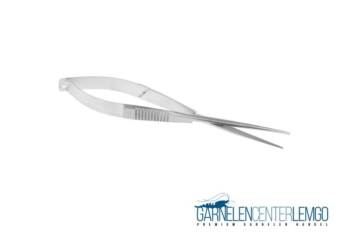 Pflanzen Federschere gerade - Spring Scissors - Aquascaping Tool ca. 16cm