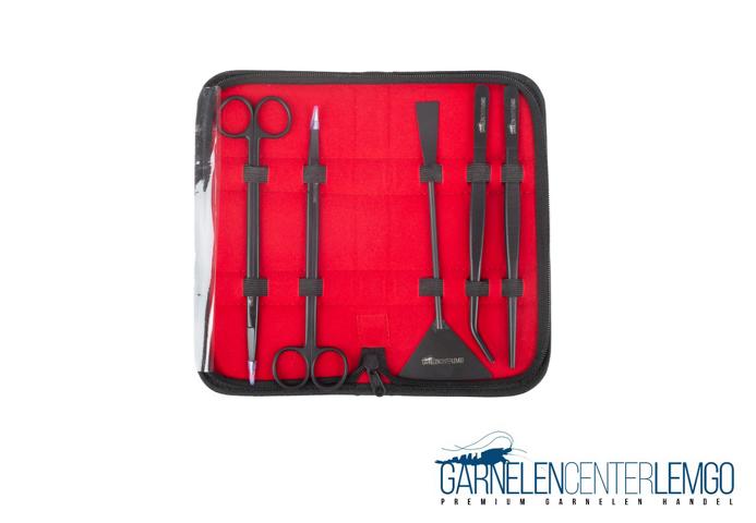 Aquascaping Tool Set, Extra Small für Kallax Aquarien, 20cm, GCL Black Edition