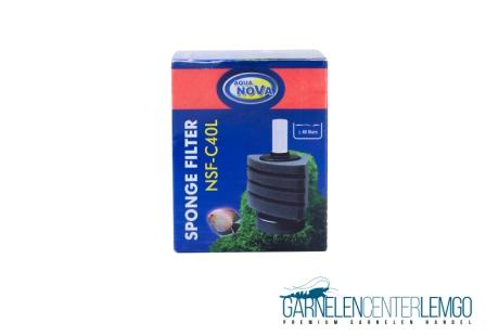 Aqua Nova Stand Bio-Schwammfilter 40 L – Garnelensicher - NSFC40L