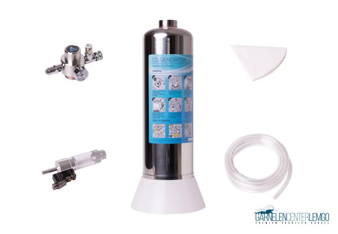 Edelstahl Co2 Anlage - 2 Liter